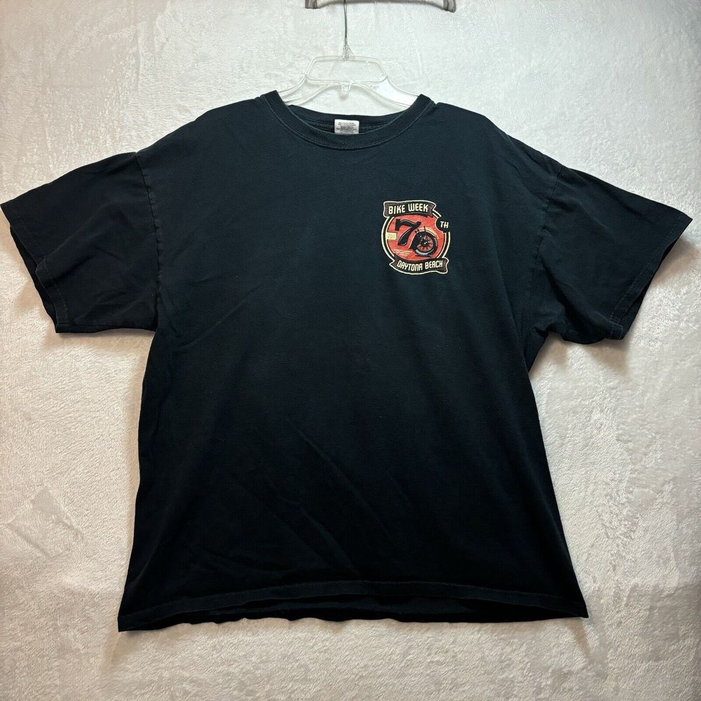 Bike Week T-Shirt Daytona Beach 2011 Mens Size XL 70th anniversary